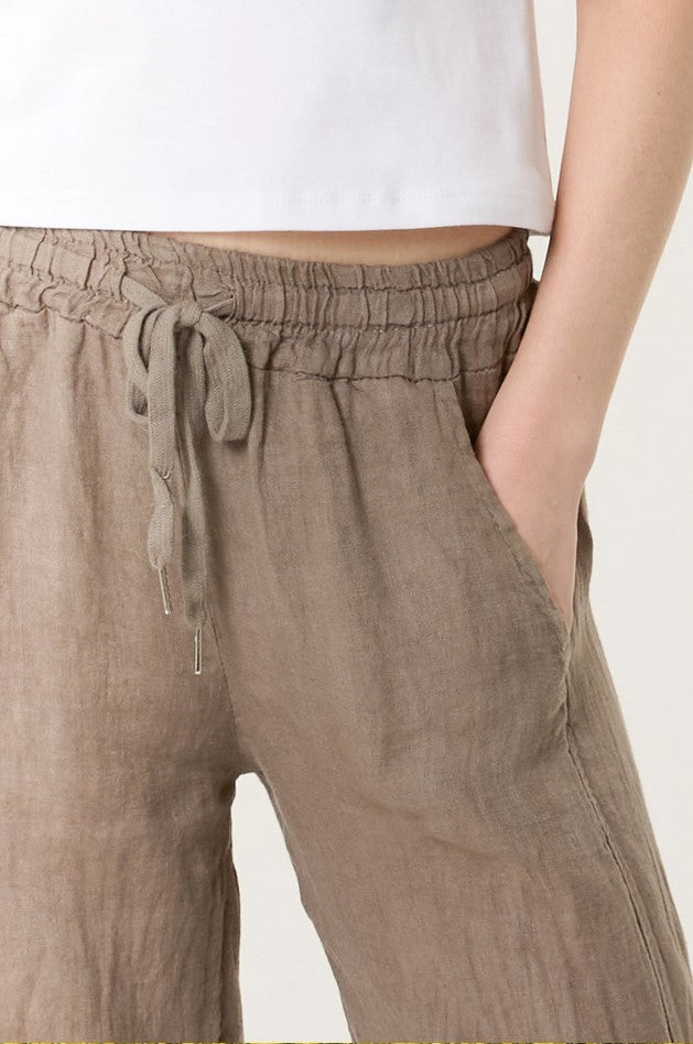 100% Pure Linen Trousers in 9 colours - made in Italy
