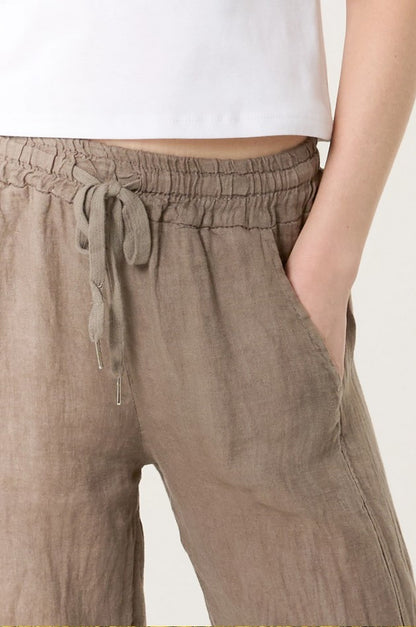 100% Pure Linen Trousers in 9 colours - made in Italy