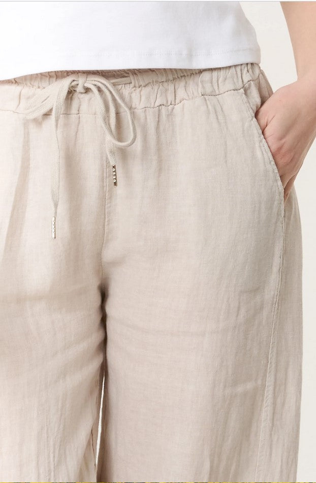 100% Pure Linen Trousers in 9 colours - made in Italy