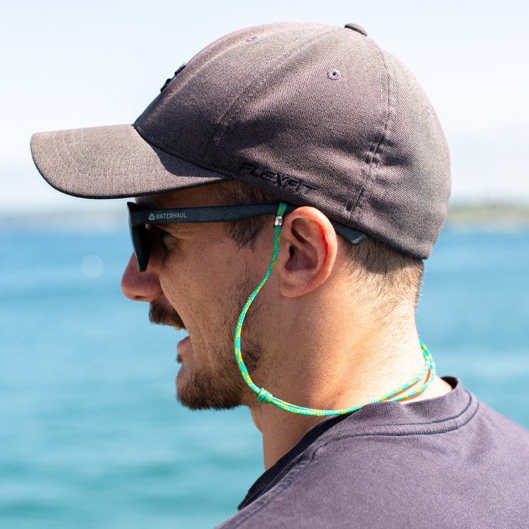 Sunglasses Cord by Waterhaul, made from recovered fishing nets - adjus –  INVENT SPORTS