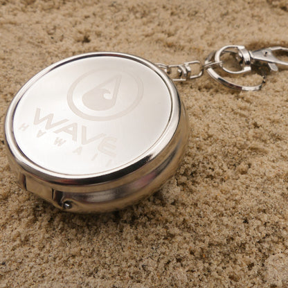 Portable Ashtray Closed Beach Surf View