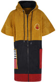 Wave Zip Poncho DUSTY Main image