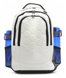 Golf Rucksack Front View With Bottles