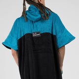 Wave Style Poncho UNO Back View Logo