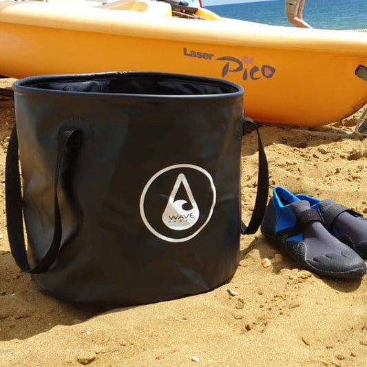 Beach Bucket BLACK On The Beach