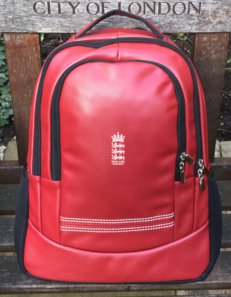 England Cricket Red Rucksack