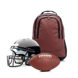 American Football Rucksack with gear