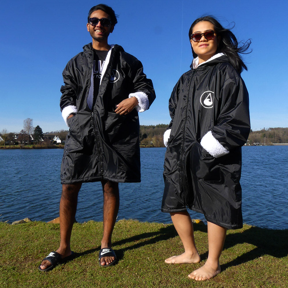Wave Storm Poncho BISO SHERPA Unisex Male & Female Models