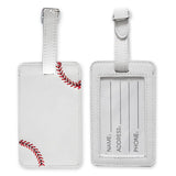 Baseball Luggage Tags