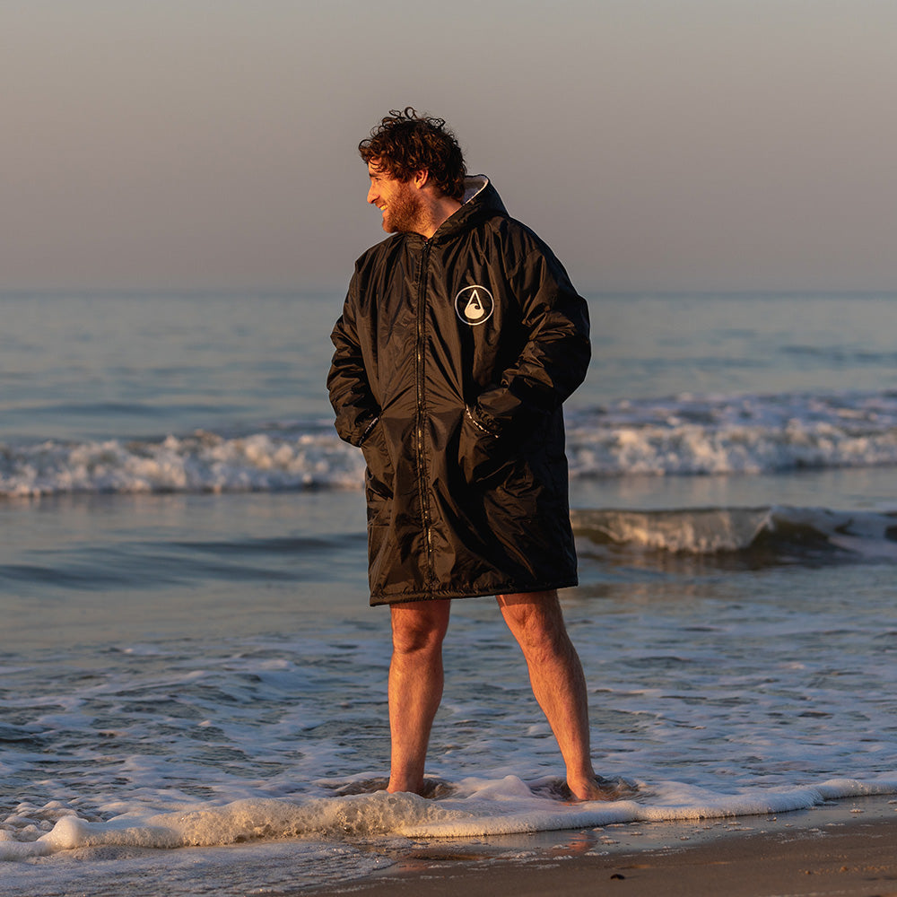 Wave Storm Poncho BISO SHERPA At Sea & Beach Surf Poncho