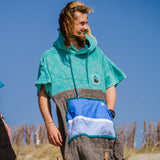 Wave Style Poncho TRES Comfortable At The Beach Whilst Surfing Surf wear