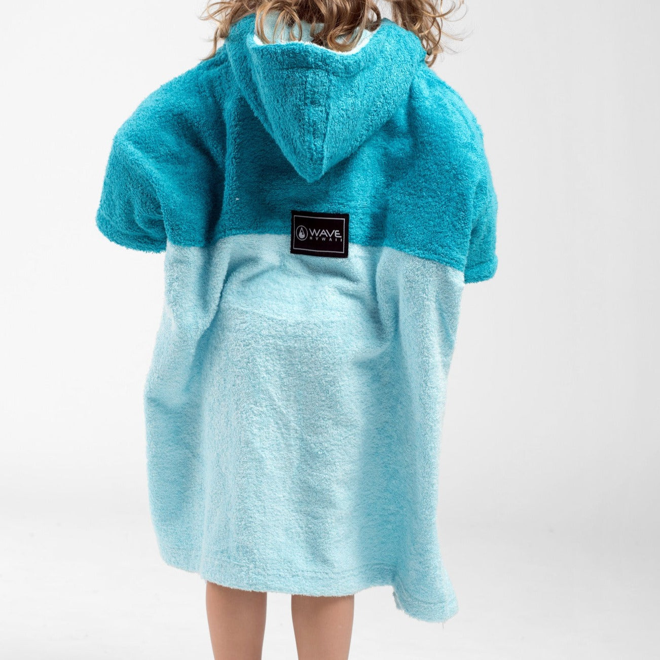 Wave Poncho MINI Back View Logo Wave Hawaii