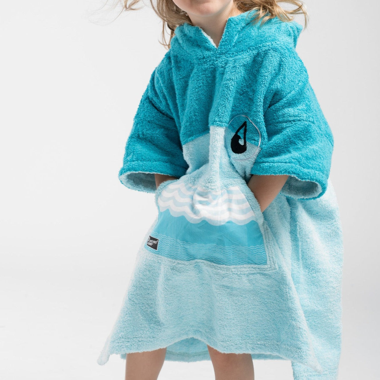 Wave Poncho MINI Pocket Warm Surf Wear