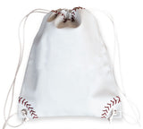 Baseball Drawstring Bag Main Image