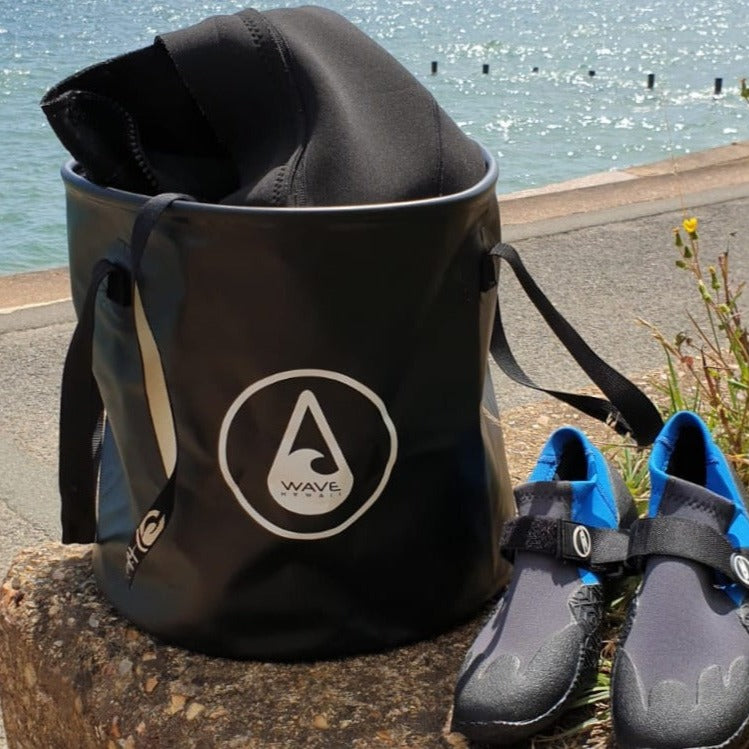 Beach Bucket BLACK Wetshoes