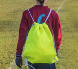 Tennis Drawstring Bag Outside Lifestyle