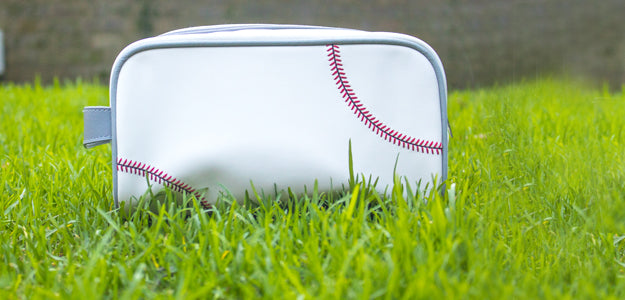Baseball Toiletry Bag Outdoors
