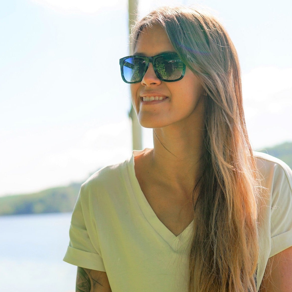 Polarised BOLONIA Sunglasses Model View
