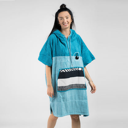 Wave Style Poncho AIR Full Length Surf Wear