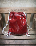 Cricket Drawstring Bag On The Bench