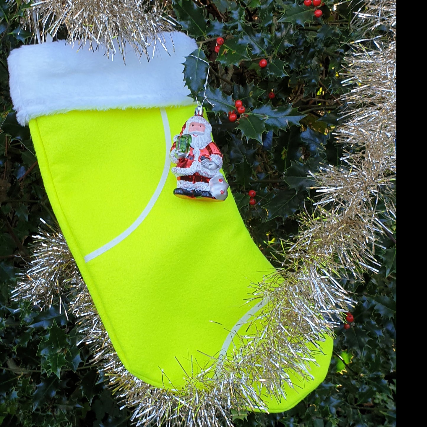 Tennis Christmas Stocking