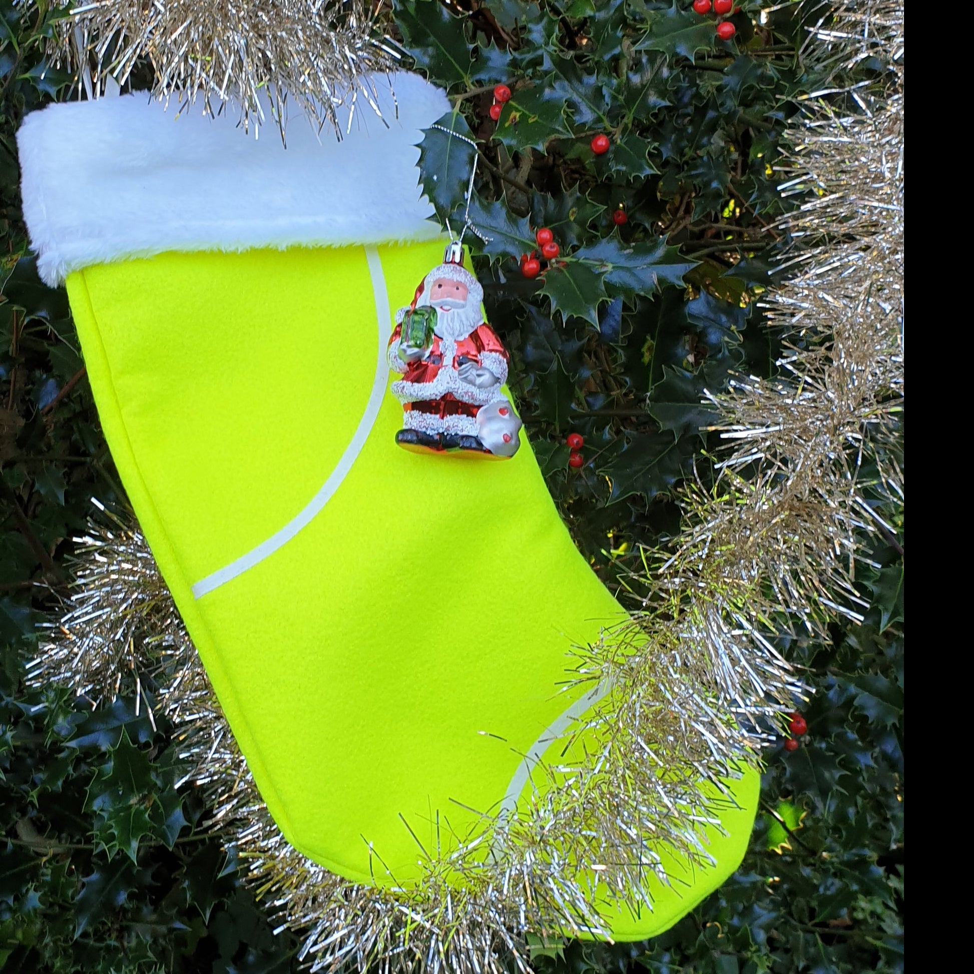 Tennis Christmas Stocking