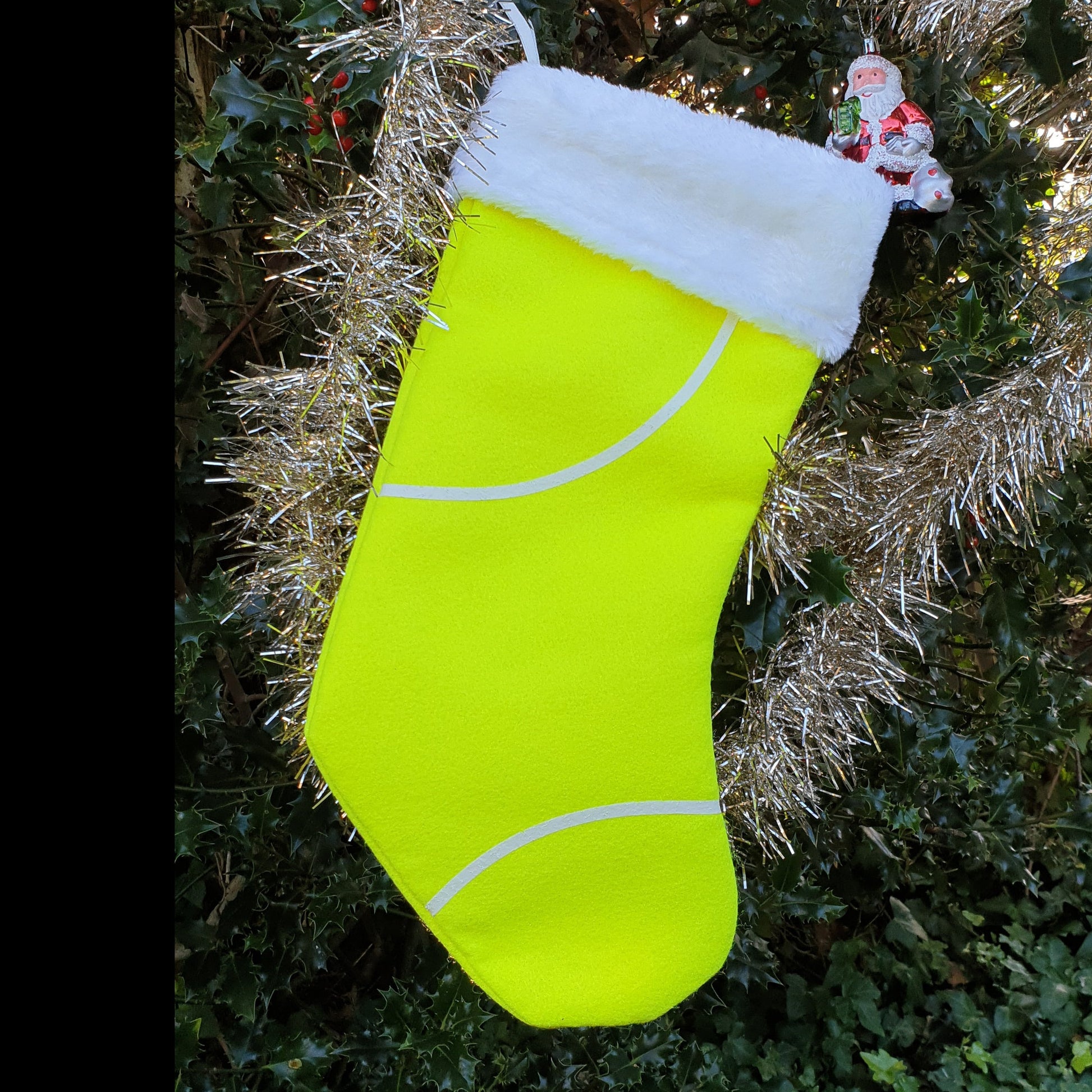 Tennis Christmas Stocking