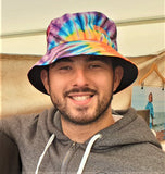 The JEFF RAY adults' Rainbow Bucket Hat