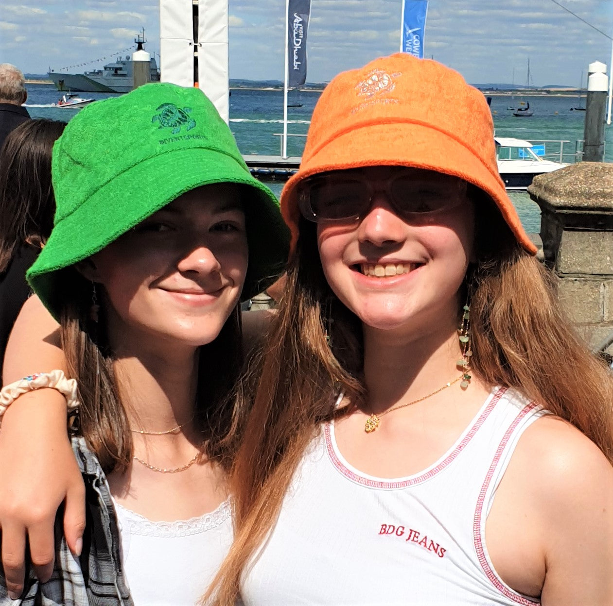 Towelling Bucket Hat - the SUNSET