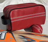 Cricket Red Toiletry Bag 🏏