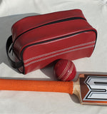 Cricket Red Toiletry Bag 🏏
