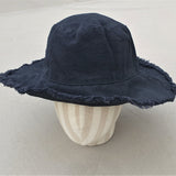 The JETT frayed Bucket hat