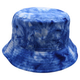 The BLU ROYAL Tie Dyed Bucket Hat At The Beach