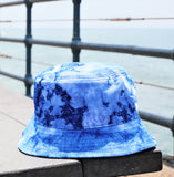 The BLU ROYAL Tie Dyed Bucket Hat At The Beach