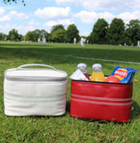Cricket Red Insulated Lunch Box 🏏