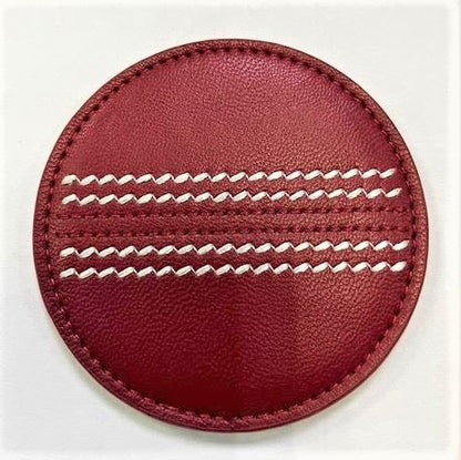 Cricket Ball Coaster 🏏- real cricket stitching Sports Pattern
