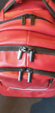 Cricket Red Rucksack 🏏 Zip Close View