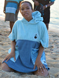 Wave Poncho MAXI At The Beach Front View