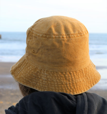 The MUSTARD CUTTER vintage washed Bucket hat