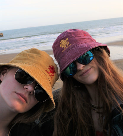 The MUSTARD CUTTER vintage washed Bucket hat