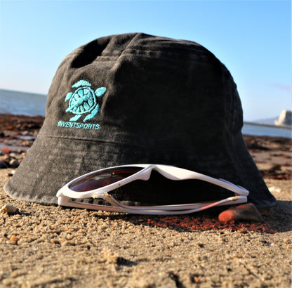 The SHADY GREY vintage washed Bucket Hat | InventSports