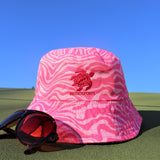 The SONIC PINK Bucket Hat with New Sunglasses