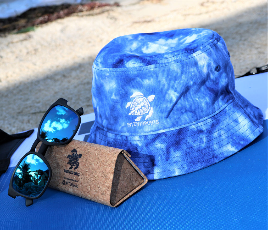 *NEW U.S. RANGE** The BLU ROYAL Tie Dyed Bucket Hat with Sunglasses