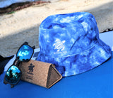 The BLU ROYAL Tie Dyed Bucket Hat At The Beach