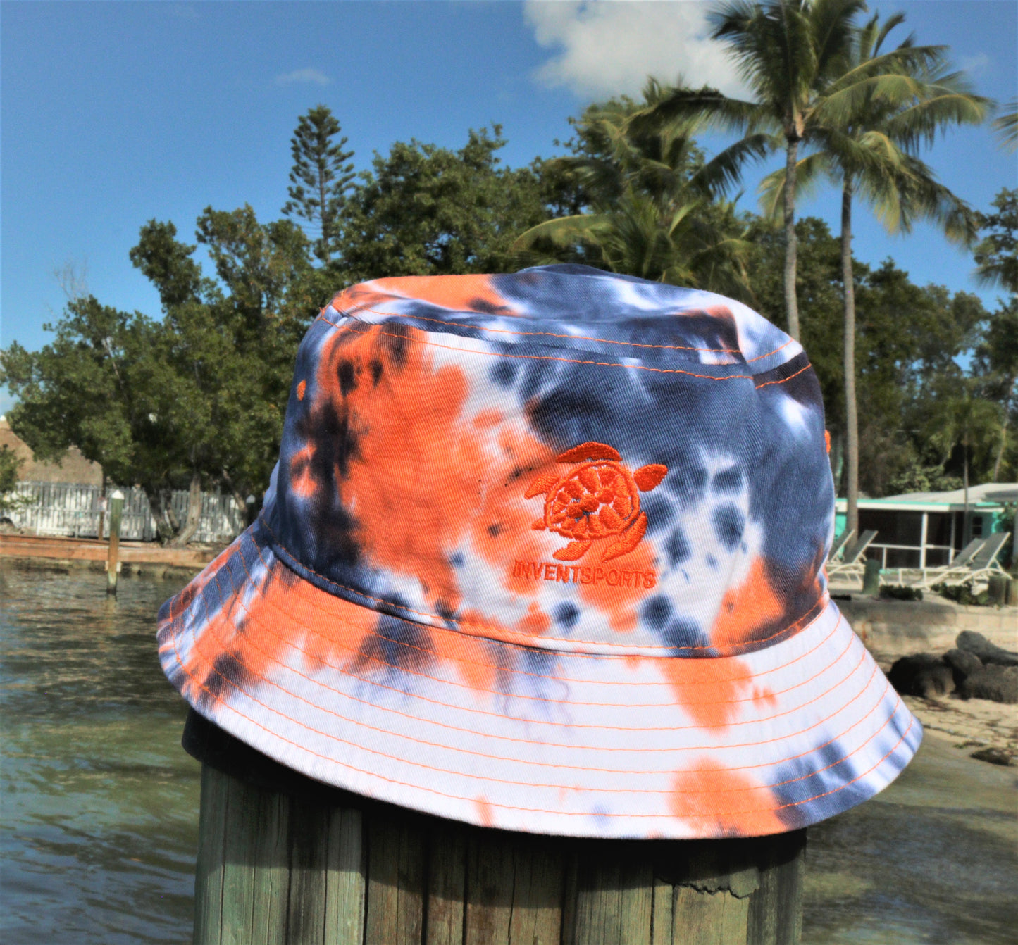  The FIRESTARTER Tie Dyed Bucket Hat