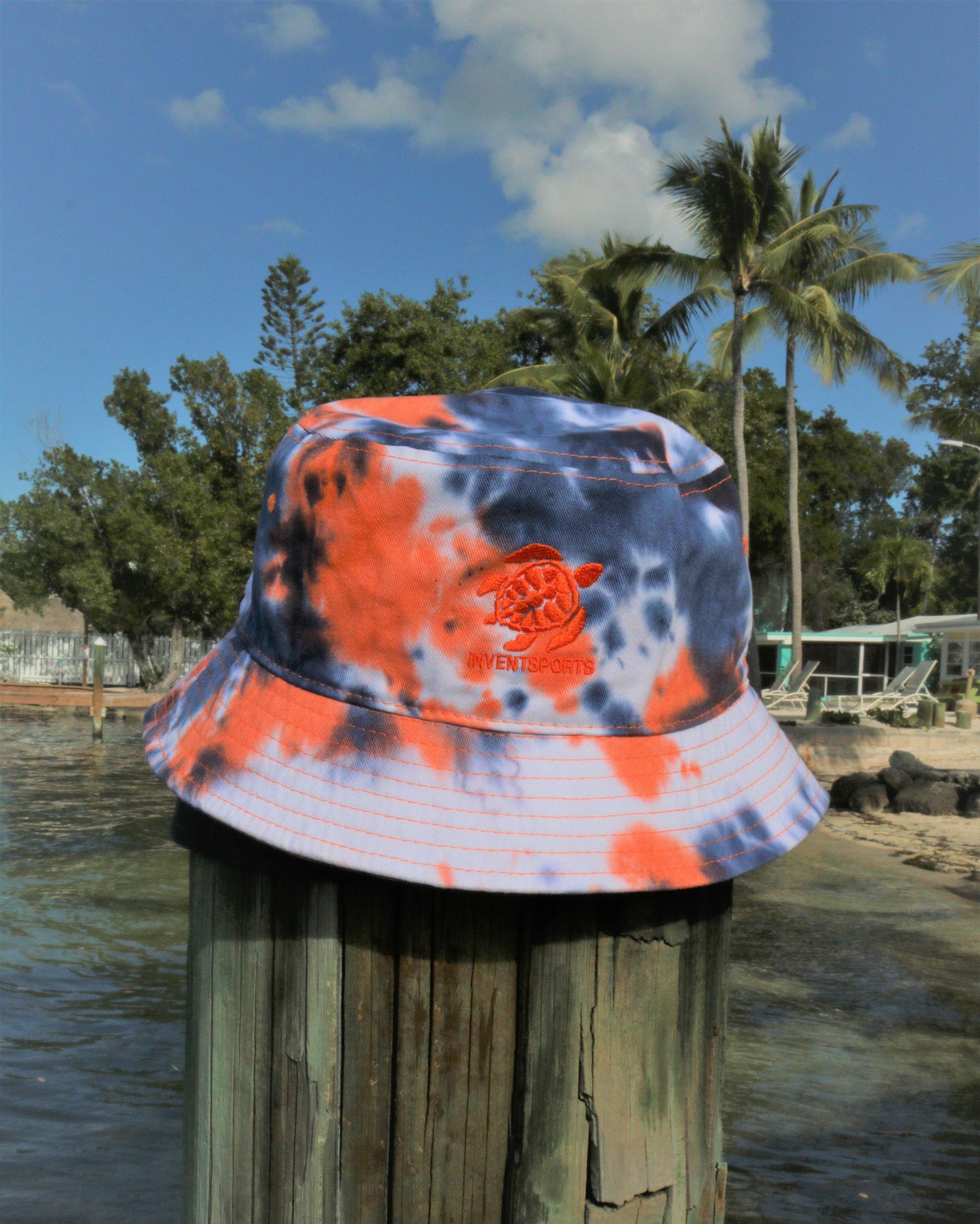  The FIRESTARTER Tie Dyed Bucket Hat