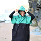 Wave Style Poncho MOVE Hood Up Surf Wear