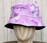 The DROP THE LILAC Bucket Hat model | Invent Sports