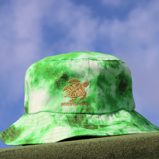 KEY LIME PIE Tie Dyed Bucket Hat