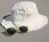 The MONTE frayed Bucket Hat